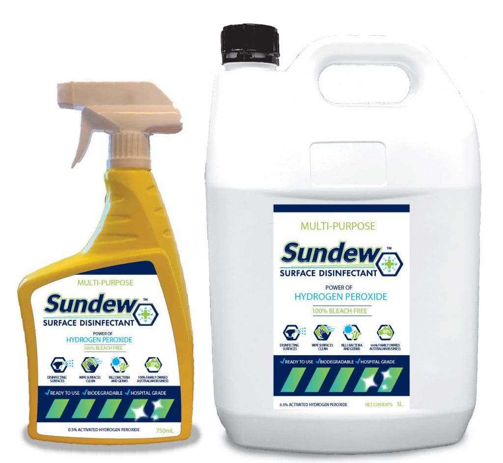 Sundew Surface Disinfectant Pack Shot