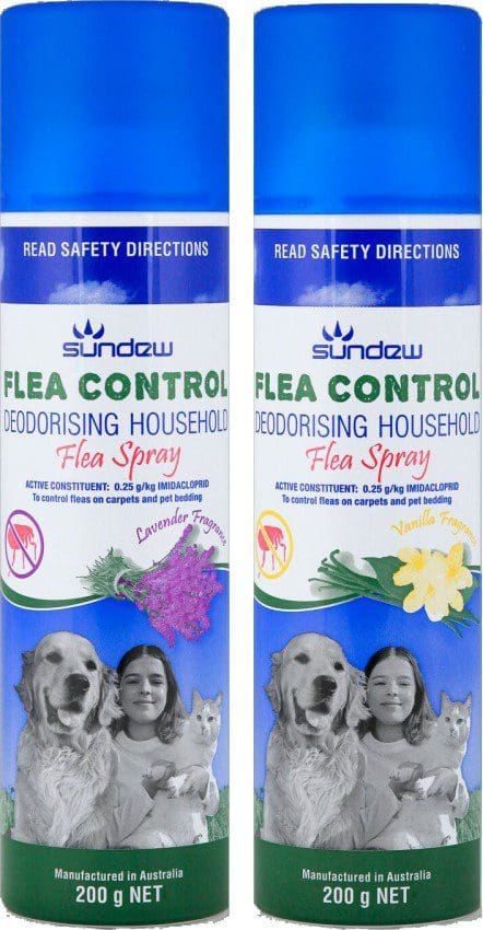 Sundew Flea Control Deodorising Household Flea Spray_lavender vanilla