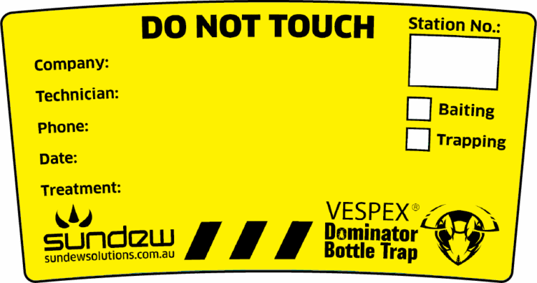 VESPEX ID Sticker_Dominator ID Label_O
