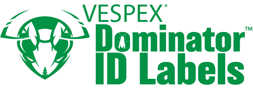 Vespex Dominator ID Label Logo