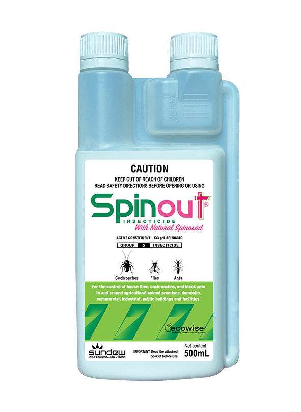 Sundew Spinout_with Natural Spinosad_Packshot_500mL_Sundew ecowise web2