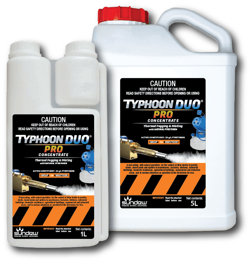 Sundew TyphoonDUO PRO Concentrate Thermal Fogging and Misting with Natural Pyrethrin