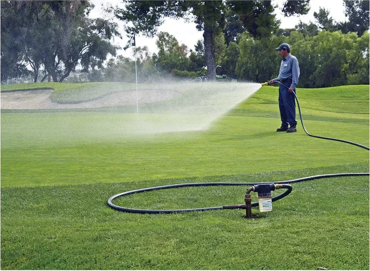 underhill pellet pro inline applicator in action